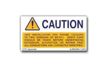 SES WLWR Caution Label (Pack 25)