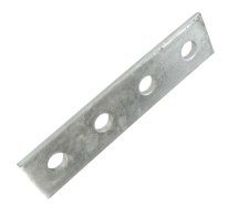 Deligo D509 Splice Plate 4 Hole Galvanised