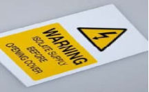 SES WLTHL21YB Warning Label (Pack 5)