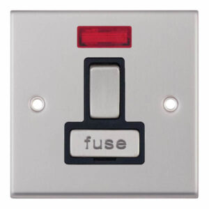 Selectric 7MPRO 13A Fused Connection Units DP Switched with Neon (Various Colours)