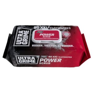 UltraGrime Power Scrub Wipes