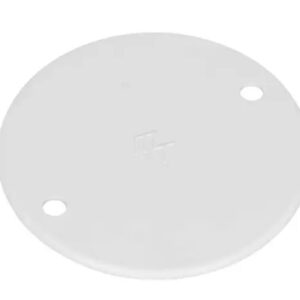 Univolt White PVC Circular Conduit Lid