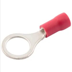 CTC RIR65 Red Ring Terminals 6.5mm 0.5-1.5mm Red (Pack 100)