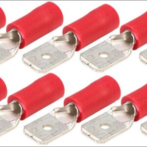 CTC RIMP63 Red Push On Male Terminals 0.5-1.5mm (Pack 100)