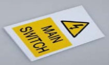 SES WLTHL55YB Warning Label (Pack 5)