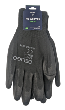 Deligo SPU10 PU Gloves Size 10 Black