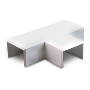 Univolt White 16X40 PVC Flat Bend