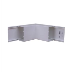 Univolt White 50X100 Trunking Internal Bend