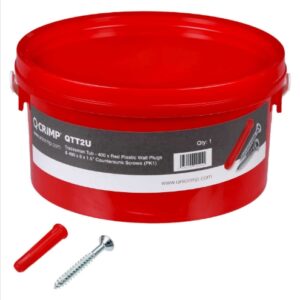 Tubs of Screws & Plugs