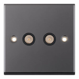 Selectric TV/FM Coaxial/Aerial 7MPRO 2G Sockets
