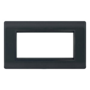 Selectric Frontplate 2G Media & 4G Aperture Grey