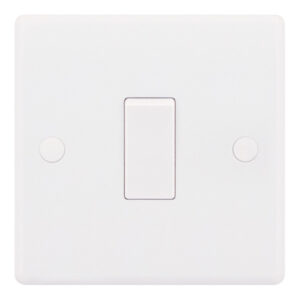 Selectric Smooth 10A Light Switch 1 Gang 2 Way
