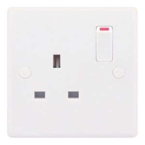 Selectric Smooth - 13A Socket Outlets 1G Switched/Unswitched
