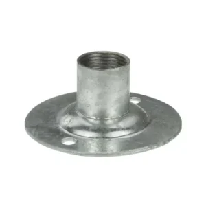 Galvanised Dome Plates 20mm & 25mm (Sold Individually)