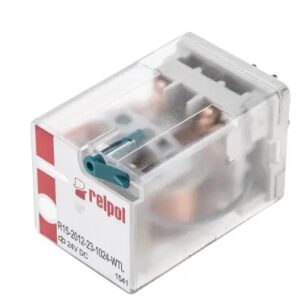 R15-2012-23-1024-WTL, Relpol Plug In Power Relay, 24V DC Coil
