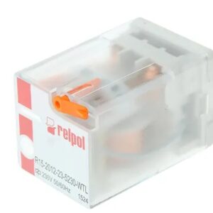 R15-2012-23-5230-WTL, Relpol Plug In Power Relay, 230V DC Coil