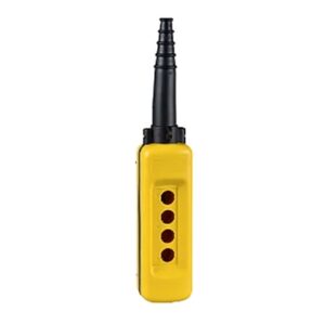 Schneider Electric Yellow Polypropylene XACA04 Control Station Enclosure - 4 Hole 30mm Diameter