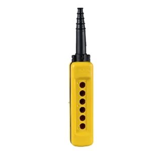 Schneider Electric Yellow Polypropylene XACA06 Control Station Enclosure - 6 Hole 30mm Diameter