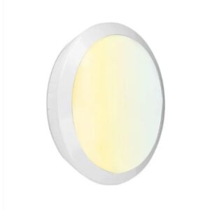 Aurora AU-BH21CWSW OrbitalCWS White IP66 10-20W 2000lm CCT Switchable Round LED Bulkhead