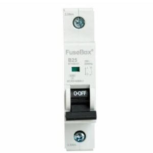 FuseBox MT06B251 MCB SP Type B 25A 6kA