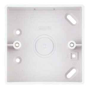Selectric Smooth SSL575 Box 1 Gang 30mm ABS