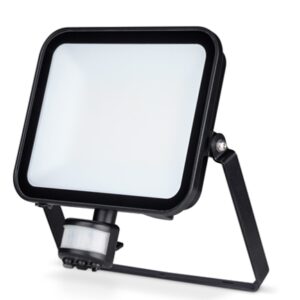 JCC Niteflood LED Floodlight Black + PIR 20W 4000K IP65 JC091004