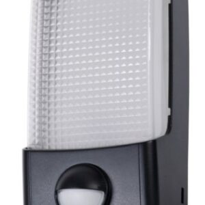 Timeguard LED88PIRN Outdoor 6.5W LED Bulkhead Light with PIR in Black