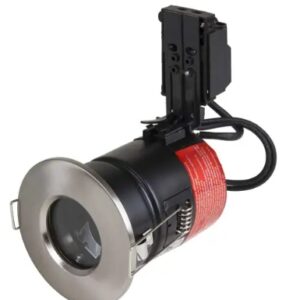 Aurora EN-FD103SN Lighting EFD™ 50W IP65 GU10 Fire Rated Downlight Satin Nickel