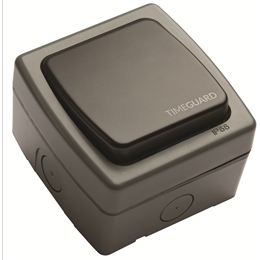 Timeguard TGVL03 Weatherproof Plateswitch Bellpush 1G
