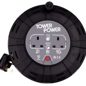 Tower 2 Socket 10A Cassette Reel (8M)