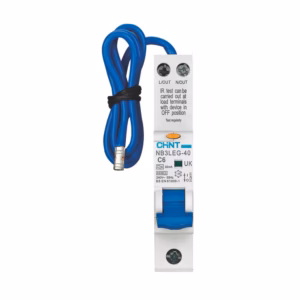 Chint 10A C Curve RCBO 30mA 6kA 1 Pole + Neutral