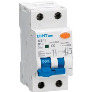Chint 10A C Curve RCBO 30mA 1 Pole + Neutral