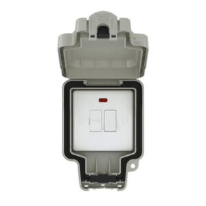 Chint Switched Fused Spur Unit with Neon IP66 Rated